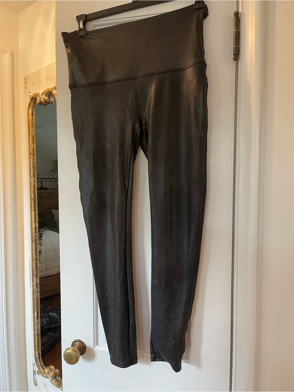 SPANX Black High-Rise Shaping Leggings